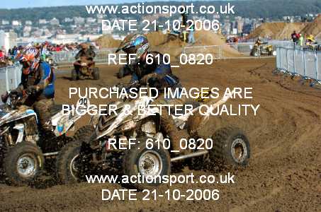 Photo: 610_0820 ActionSport Photography 21,22/10/2006 Weston Beach Race  _2_AdultQuadsSidecars #502