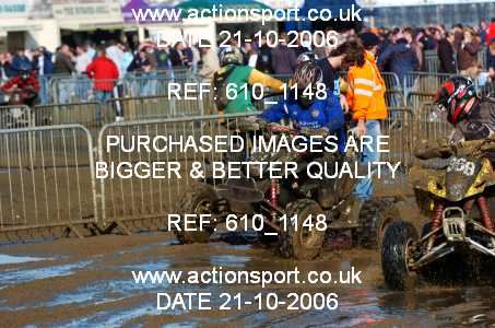 Photo: 610_1148 ActionSport Photography 21,22/10/2006 Weston Beach Race  _2_AdultQuadsSidecars #219