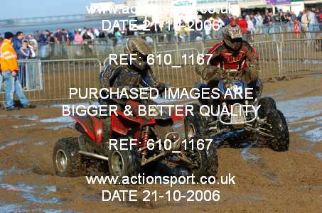 Photo: 610_1167 ActionSport Photography 21,22/10/2006 Weston Beach Race  _2_AdultQuadsSidecars #357