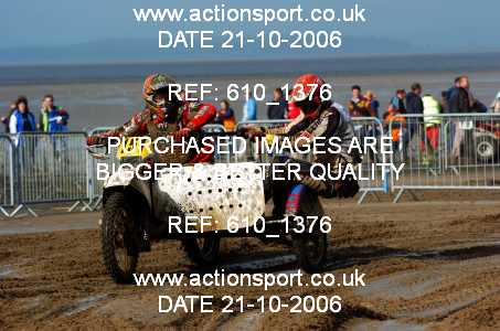 Photo: 610_1376 ActionSport Photography 21,22/10/2006 Weston Beach Race  _2_AdultQuadsSidecars #151