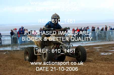 Photo: 610_1461 ActionSport Photography 21,22/10/2006 Weston Beach Race  _2_AdultQuadsSidecars #364