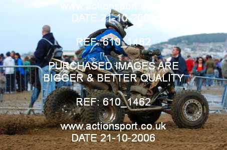 Photo: 610_1462 ActionSport Photography 21,22/10/2006 Weston Beach Race  _2_AdultQuadsSidecars #364