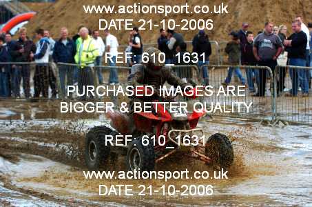 Photo: 610_1631 ActionSport Photography 21,22/10/2006 Weston Beach Race  _2_AdultQuadsSidecars #337