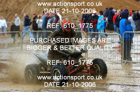 Photo: 610_1775 ActionSport Photography 21,22/10/2006 Weston Beach Race  _2_AdultQuadsSidecars #11