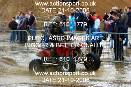 Photo: 610_1779 ActionSport Photography 21,22/10/2006 Weston Beach Race  _2_AdultQuadsSidecars #357