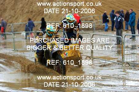 Photo: 610_1898 ActionSport Photography 21,22/10/2006 Weston Beach Race  _2_AdultQuadsSidecars #131