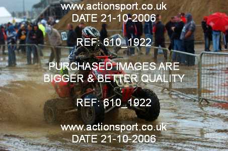 Photo: 610_1922 ActionSport Photography 21,22/10/2006 Weston Beach Race  _2_AdultQuadsSidecars #209