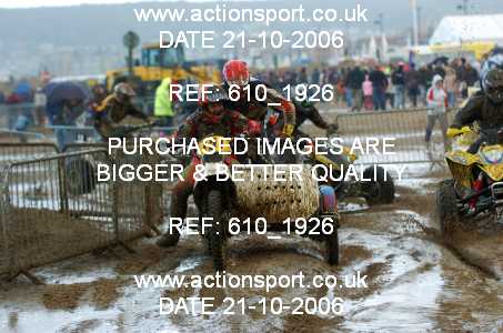 Photo: 610_1926 ActionSport Photography 21,22/10/2006 Weston Beach Race  _2_AdultQuadsSidecars #151