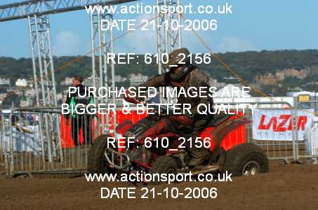 Photo: 610_2156 ActionSport Photography 21,22/10/2006 Weston Beach Race  _2_AdultQuadsSidecars #337