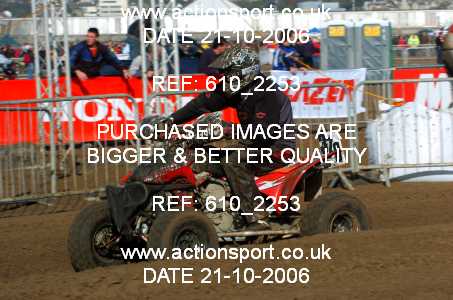 Photo: 610_2253 ActionSport Photography 21,22/10/2006 Weston Beach Race  _2_AdultQuadsSidecars #370