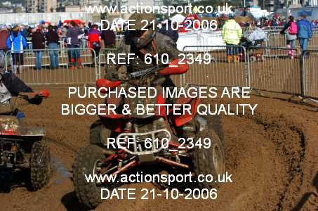 Photo: 610_2349 ActionSport Photography 21,22/10/2006 Weston Beach Race  _2_AdultQuadsSidecars #337