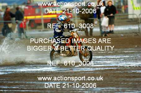 Photo: 610_3008 ActionSport Photography 21,22/10/2006 Weston Beach Race  _1_Junior65cc #35