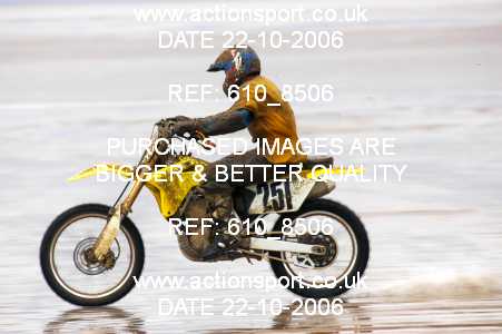 Photo: 610_8506 ActionSport Photography 21,22/10/2006 Weston Beach Race  _4_AdultsSolos #251