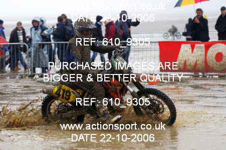 Photo: 610_9305 ActionSport Photography 21,22/10/2006 Weston Beach Race  _4_AdultsSolos #419