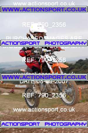 Photo: 790_2356 ActionSport Photography 08/09/2007 BSMA UK Girls National - Foxholes  _2_Juniors #58
