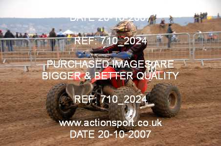 Photo: 710_2024 ActionSport Photography 20,21/10/2007 Weston Beach Race 2007  _3_YouthQuads #53