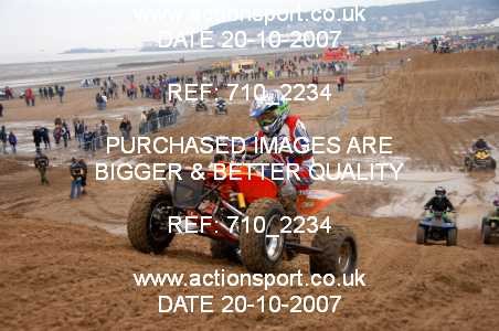 Photo: 710_2234 ActionSport Photography 20,21/10/2007 Weston Beach Race 2007  _3_YouthQuads #44