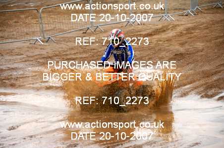 Photo: 710_2273 ActionSport Photography 20,21/10/2007 Weston Beach Race 2007  _3_YouthQuads #44