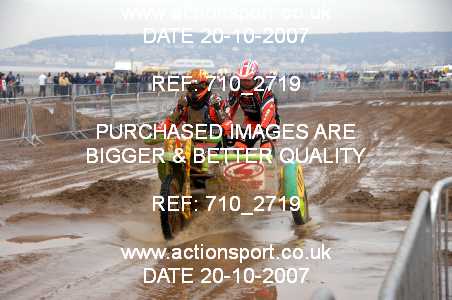 Photo: 710_2719 ActionSport Photography 20,21/10/2007 Weston Beach Race 2007  _2_AdultQuads-Sidecars #117