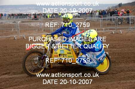 Photo: 710_2759 ActionSport Photography 20,21/10/2007 Weston Beach Race 2007  _2_AdultQuads-Sidecars #109