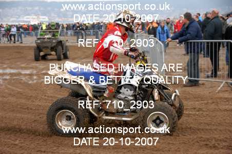 Photo: 710_2903 ActionSport Photography 20,21/10/2007 Weston Beach Race 2007  _2_AdultQuads-Sidecars #392