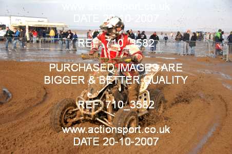 Photo: 710_3582 ActionSport Photography 20,21/10/2007 Weston Beach Race 2007  _2_AdultQuads-Sidecars #392