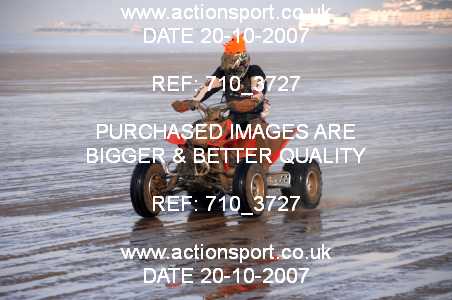 Photo: 710_3727 ActionSport Photography 20,21/10/2007 Weston Beach Race 2007  _2_AdultQuads-Sidecars #554