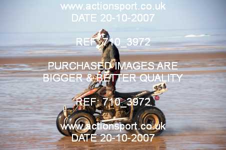 Photo: 710_3972 ActionSport Photography 20,21/10/2007 Weston Beach Race 2007  _2_AdultQuads-Sidecars #354