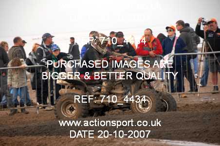 Photo: 710_4434 ActionSport Photography 20,21/10/2007 Weston Beach Race 2007  _2_AdultQuads-Sidecars #354