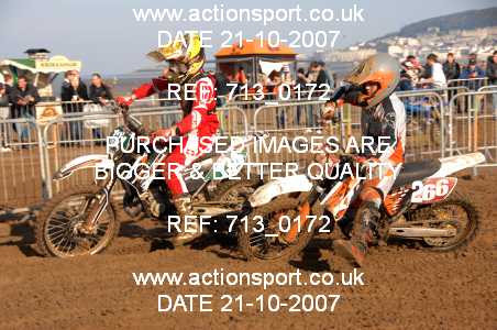 Photo: 713_0172 ActionSport Photography 20,21/10/2007 Weston Beach Race 2007  _4_85cc #266