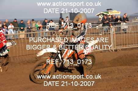 Photo: 713_0173 ActionSport Photography 20,21/10/2007 Weston Beach Race 2007  _4_85cc #266