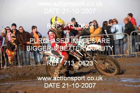Photo: 713_0623 ActionSport Photography 20,21/10/2007 Weston Beach Race 2007  _4_85cc #134