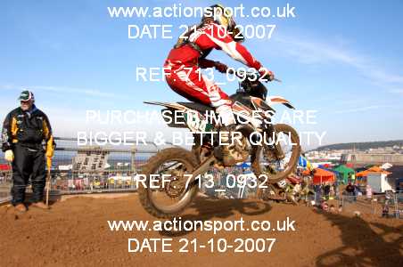 Photo: 713_0932 ActionSport Photography 20,21/10/2007 Weston Beach Race 2007  _4_85cc #134