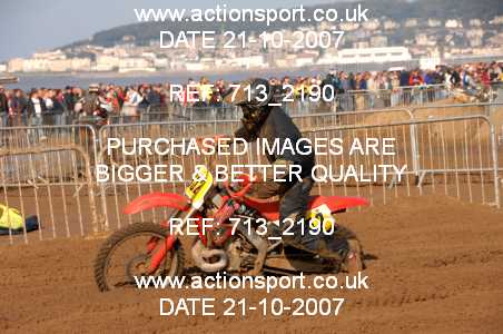 Photo: 713_2190 ActionSport Photography 20,21/10/2007 Weston Beach Race 2007  _5_AdultSolos #952