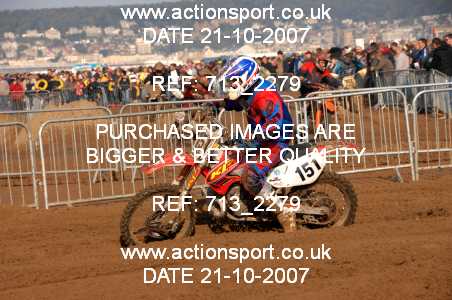 Photo: 713_2279 ActionSport Photography 20,21/10/2007 Weston Beach Race 2007  _5_AdultSolos #151