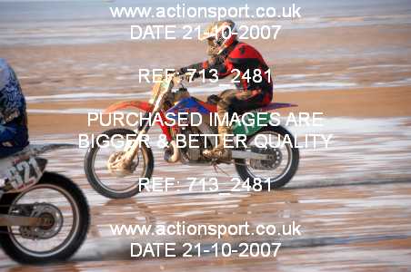 Photo: 713_2481 ActionSport Photography 20,21/10/2007 Weston Beach Race 2007  _5_AdultSolos #71