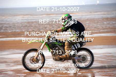 Photo: 713_2588 ActionSport Photography 20,21/10/2007 Weston Beach Race 2007  _5_AdultSolos #419