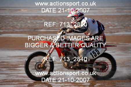 Photo: 713_2840 ActionSport Photography 20,21/10/2007 Weston Beach Race 2007  _5_AdultSolos #155
