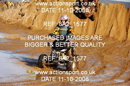 Photo: 8A2_1577 ActionSport Photography 11,12/10/2008 Weston Beach Race  _2_AdultQuads-Sidecars #559