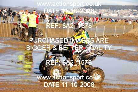 Photo: 8A2_1578 ActionSport Photography 11,12/10/2008 Weston Beach Race  _2_AdultQuads-Sidecars #559