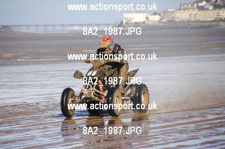 Photo: 8A2_1987 ActionSport Photography 11,12/10/2008 Weston Beach Race  _2_AdultQuads-Sidecars #66