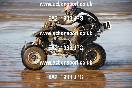 Photo: 8A2_1988 ActionSport Photography 11,12/10/2008 Weston Beach Race  _2_AdultQuads-Sidecars #66