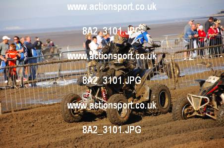Photo: 8A2_3101 ActionSport Photography 11,12/10/2008 Weston Beach Race  _2_AdultQuads-Sidecars #66