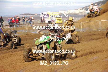 Photo: 8A2_3126 ActionSport Photography 11,12/10/2008 Weston Beach Race  _2_AdultQuads-Sidecars #579