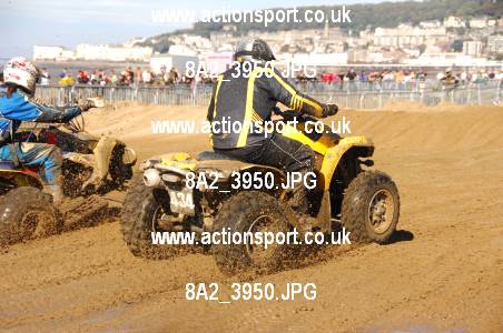 Photo: 8A2_3950 ActionSport Photography 11,12/10/2008 Weston Beach Race  _2_AdultQuads-Sidecars #434