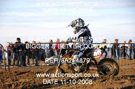Photo: 8A2_4879 ActionSport Photography 11,12/10/2008 Weston Beach Race  _1_Junior65cc #43