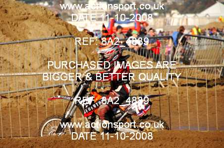Photo: 8A2_4889 ActionSport Photography 11,12/10/2008 Weston Beach Race  _1_Junior65cc #74
