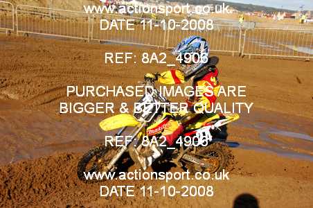 Photo: 8A2_4906 ActionSport Photography 11,12/10/2008 Weston Beach Race  _1_Junior65cc #24