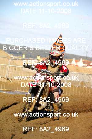Photo: 8A2_4969 ActionSport Photography 11,12/10/2008 Weston Beach Race  _1_Junior65cc #74