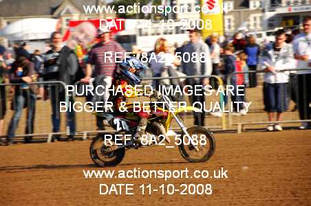 Photo: 8A2_5088 ActionSport Photography 11,12/10/2008 Weston Beach Race  _1_Junior65cc #24